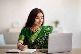 Girl with laptop